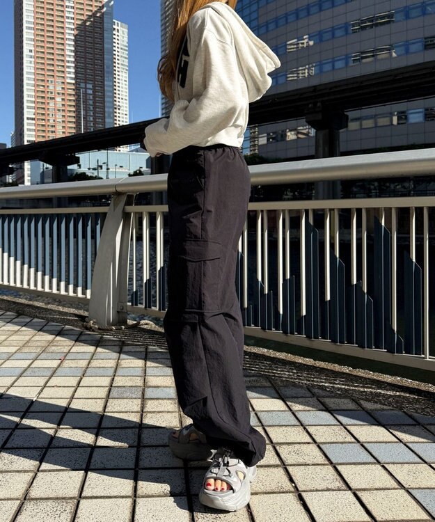 WEGO 【SMLXLサイズ展開】クリアライトソールレースアップサンダル グレー