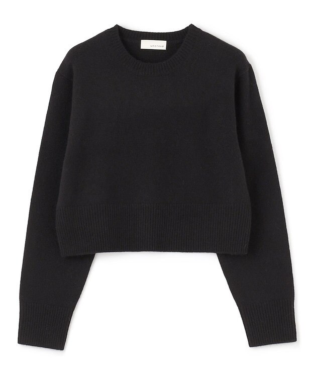 uncrave カシミヤニット（uncrave WHITE） ブラック