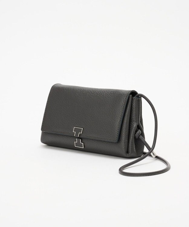 IACUCCI アバ ウォレットショルダー CERVO チャコールグレー