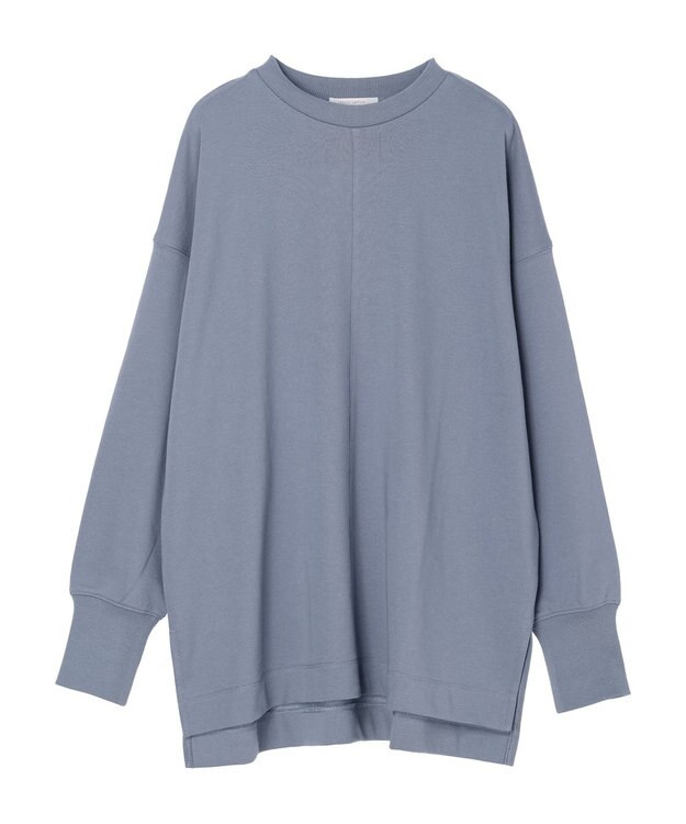 Green Parks ＢＰセンターシームミニ裏毛プルオーバー Sax