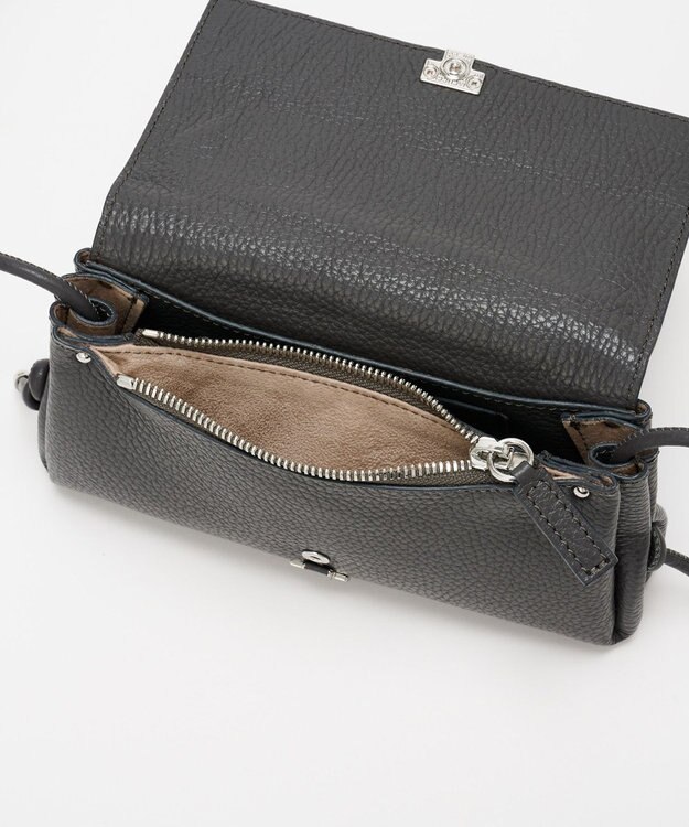 IACUCCI アバ ウォレットショルダー CERVO チャコールグレー