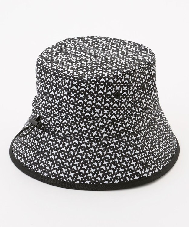 23区GOLF 【UNISEX】リバーシブルモノグラムバケットハット ブラック系5