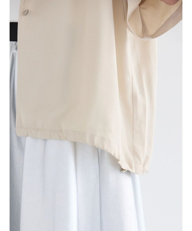 AMERICAN HOLIC ドロスト開襟ニュアンスジャケット Light Beige