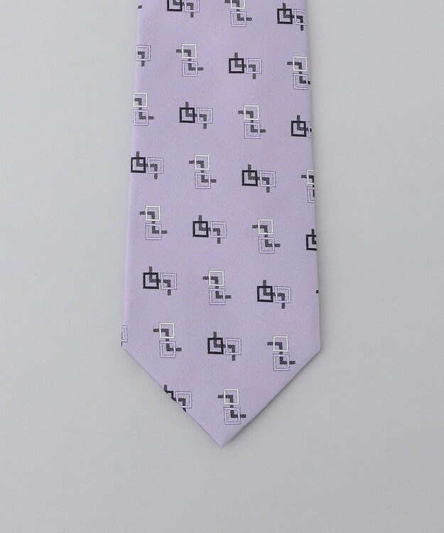 GOTAIRIKU GOTAIRIKU別注【日本製】シルク ネクタイ_小紋柄 パープル系8