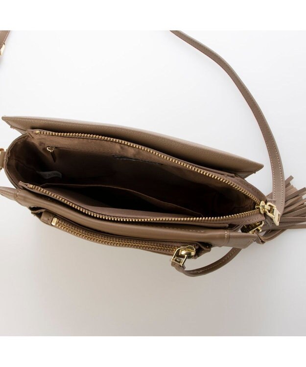 UNBILLION カシュカシュ cachecache / フロントポケットタッセルショルダー オーク