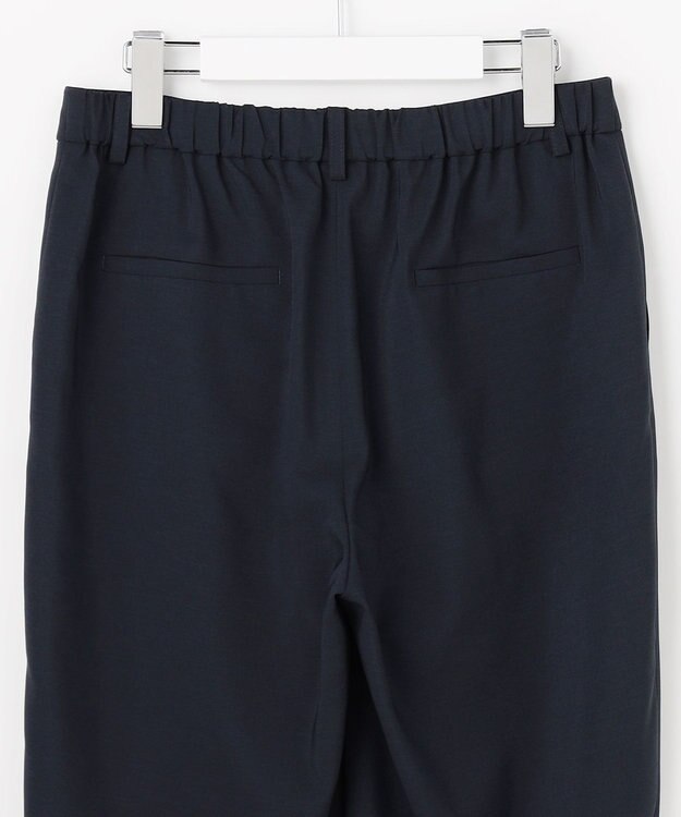 J.PRESS LADIES L 【セットアップ対応】ファンマートロストレッチ テーパード パンツ ネイビー系