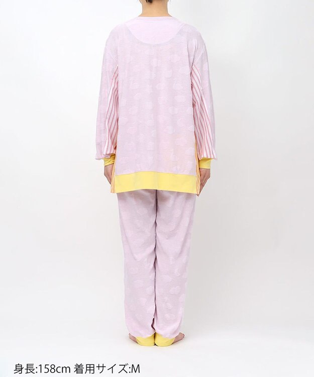 tsumori chisato SLEEP ツモリチサト パジャマ 長袖 長ズボン レディース UDX530/ワコール ピンク