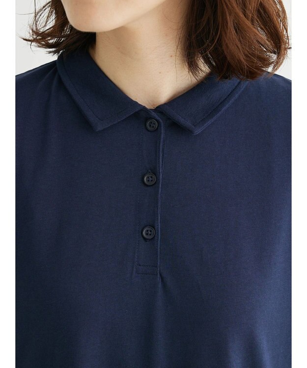 Green Parks ・ＳＵＧＡＲ　ＳＰＯＯＮ　ポロカットワンピース Navy
