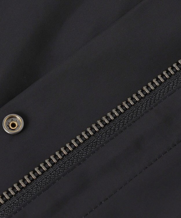 ICB 【洗える】 エステルメモリータフタ ブルゾン ブラック系