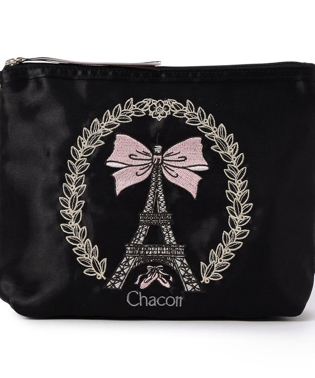 Chacott エッフェルシアーポーチ ブラック