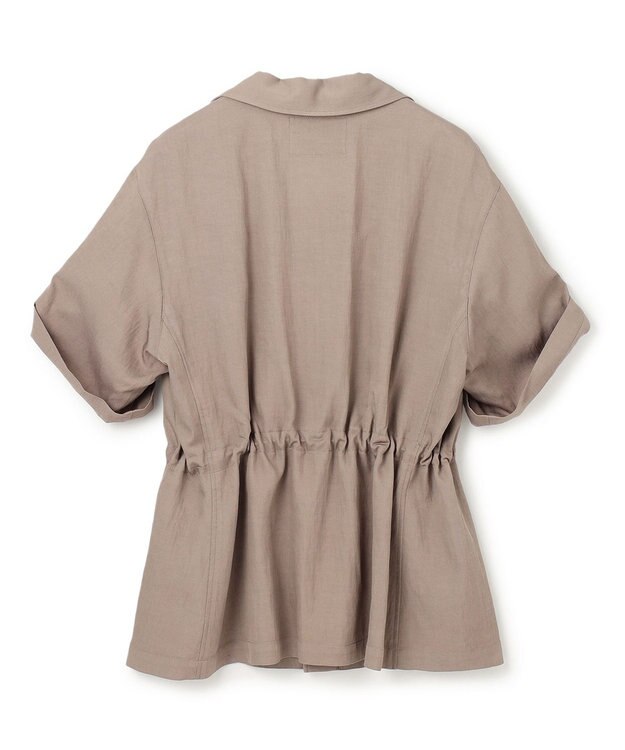 uncrave ドレープツイル ミリタリー ジャケット ブルーグレー