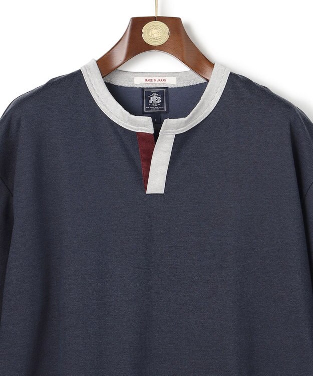 J.PRESS MEN 【J.PRESS ORIGINALS】Bright Jersey Regatta T-Shirt / Japan Made ネイビー系