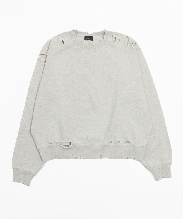 WEGO ショートダメージプルオーバー オフホワイト