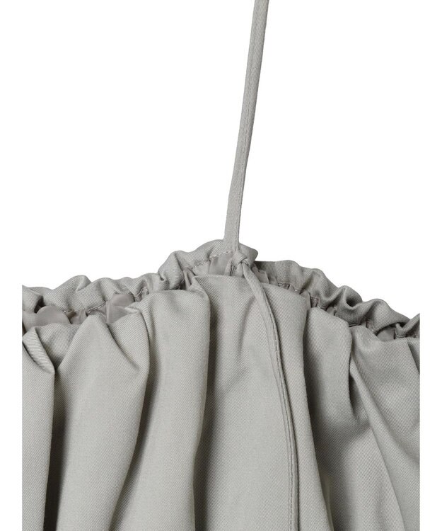 Green Parks ・ＥＬＥＮＣＡＲＥ　ＤＵＥ　ギャザーキャミワンピース Gray