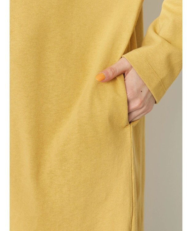 CRAFT STANDARD BOUTIQUE １０／ーウ゛ィンテージ風天竺　ＰＴ　ＯＰ　Ｌ／Ｓ Mustard