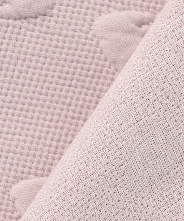 ANY KIDS リボン ジャガード カーディガン ベージュ