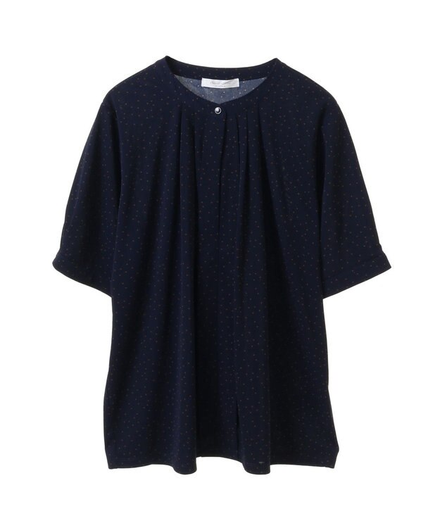 Green Parks ２ｗａｙ　５分袖ブラウソー Navy