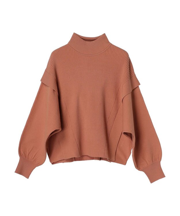 Green Parks ・ＥＬＥＮＣＡＲＥ　ＤＵＥ　ハイネックドルマンニット Orange