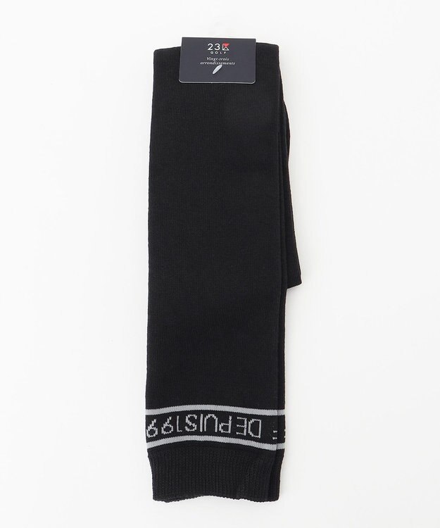 23区GOLF 【WOMEN】ロゴ ニーハイソックス ブラック系