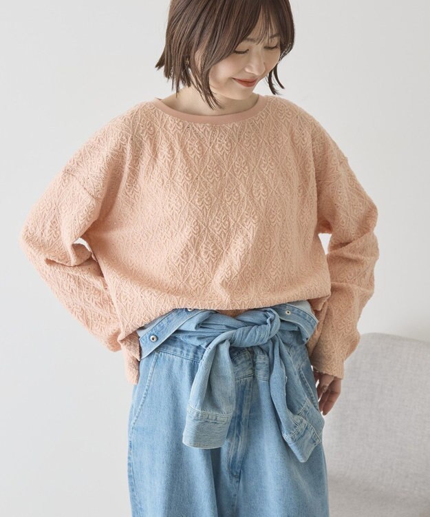 AMERICAN HOLIC 総レースプルオーバー Orange