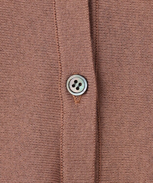 組曲 L 【先行予約】シアーニット　ティアードカーディガン ココア系