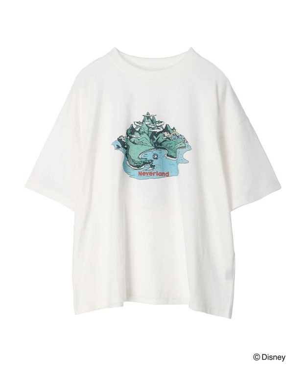 Green Parks ピーター・パン／前後プリントＴｅｅ White