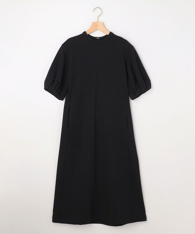 組曲 S 【先行予約・2WAY】レース襟フレンチテリー ワンピース ブラック系