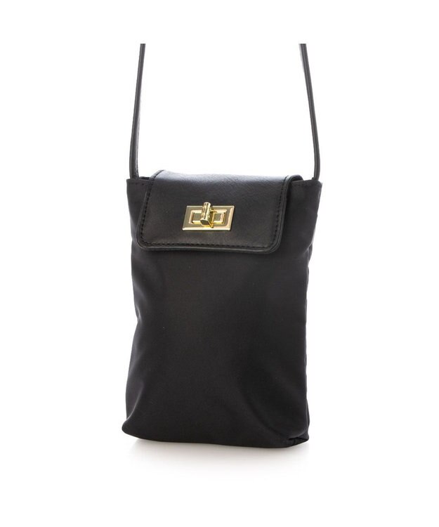 UNBILLION VERYコラボ ペルケ perche / 牛革フラップナイロンショルダーバッグ VERYコラボ ペルケ perche / 牛革フラップナイロンショルダーバッグ