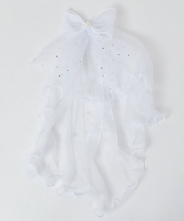 WEGO キラキラホワイトベール 柄1