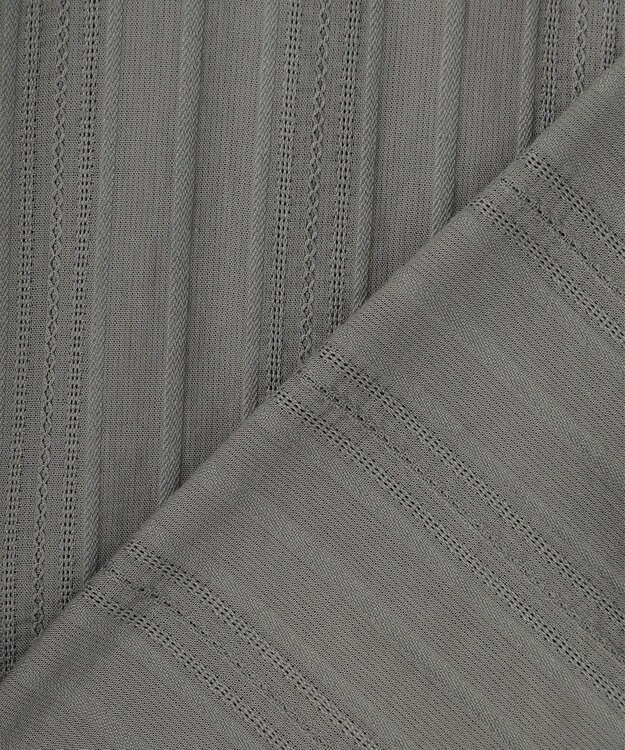 23区 【洗える】カラミ ブラウス カーキ系