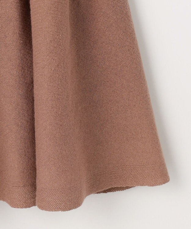 組曲 L 【先行予約】シアーニット　ティアードカーディガン ココア系