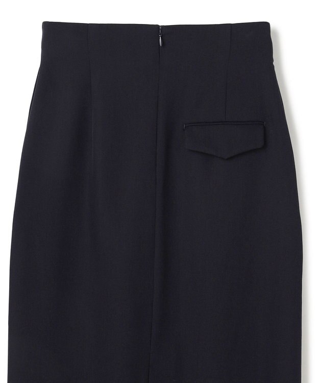 BEIGE， LAZUL / マリンボタンIラインスカート Navy