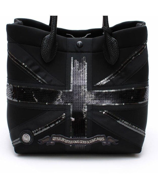 A.D.M.J. 【魔法の様に軽い】マジックライト/ユニオンジャックキューブトート34cm NE/AZU