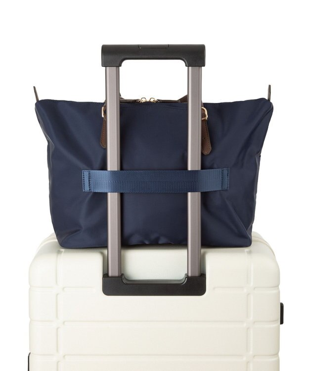 ACE BAGS & LUGGAGE 【ポーチにしまえる】Jewelna Rose ラヴィーナ フォールディングトートバッグ A4サイズ 16291 ジュエルナローズ ネイビー