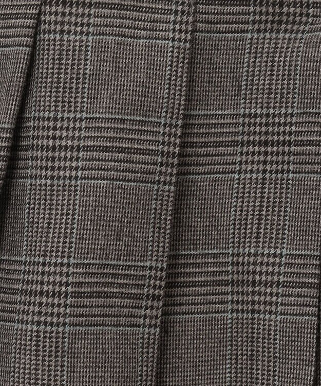 ANY KIDS チェック柄 プリーツ キュロット グレンチェック