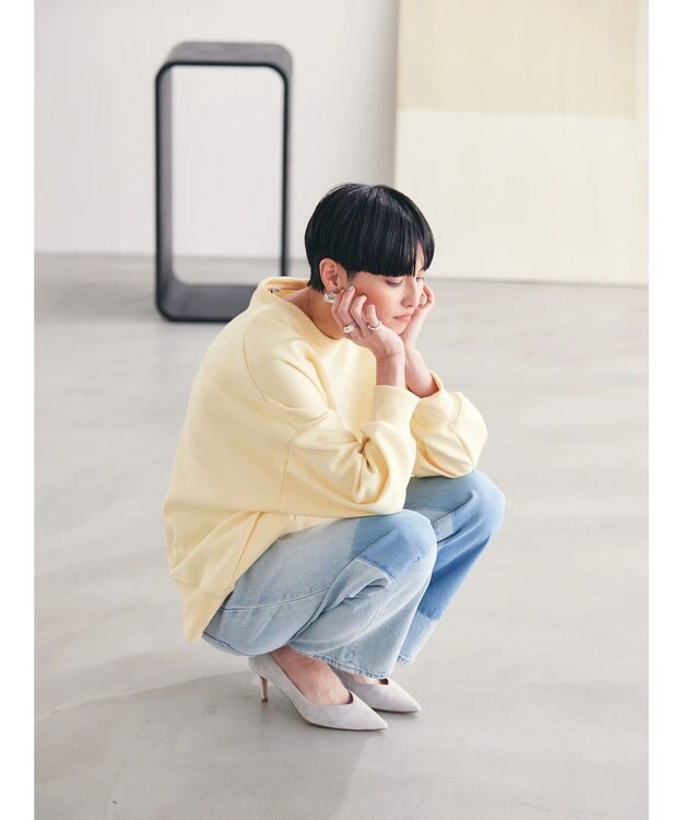 AMERICAN HOLIC パッチワークライクデニム Light Indigo