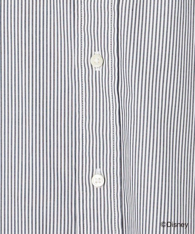J.PRESS MEN 【DISNEY COLLECTION】【UNISEX】ピンオックス シャツ/ B.D. / ミッキーマウス ネイビー系1
