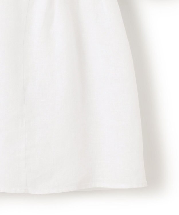 23区 【STORY7月号掲載】LIBECO ティアード チュニック ブラウス ホワイト系