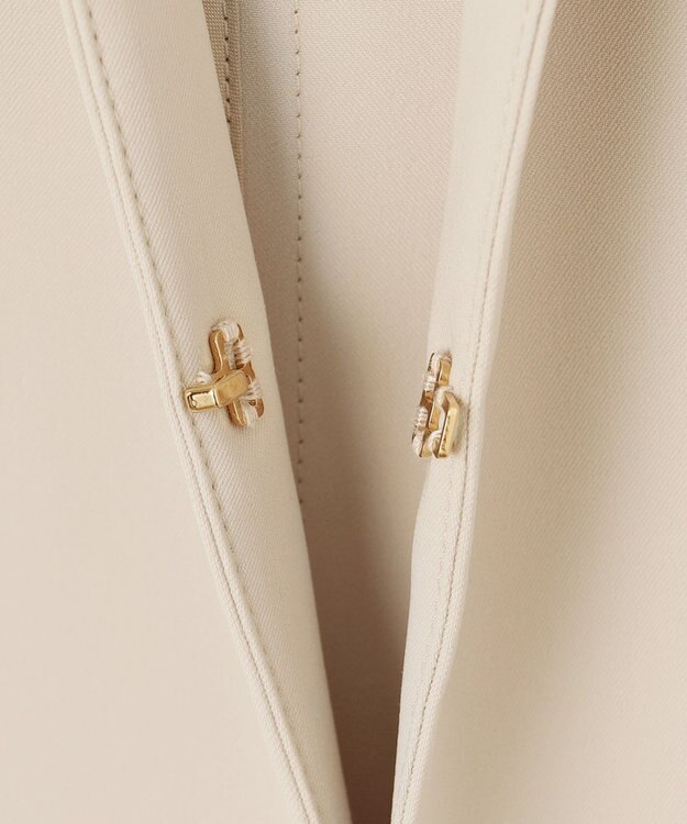 23区 【セットアップ対応/洗える】2WAYストレッチツイル ジャケット ベージュ系