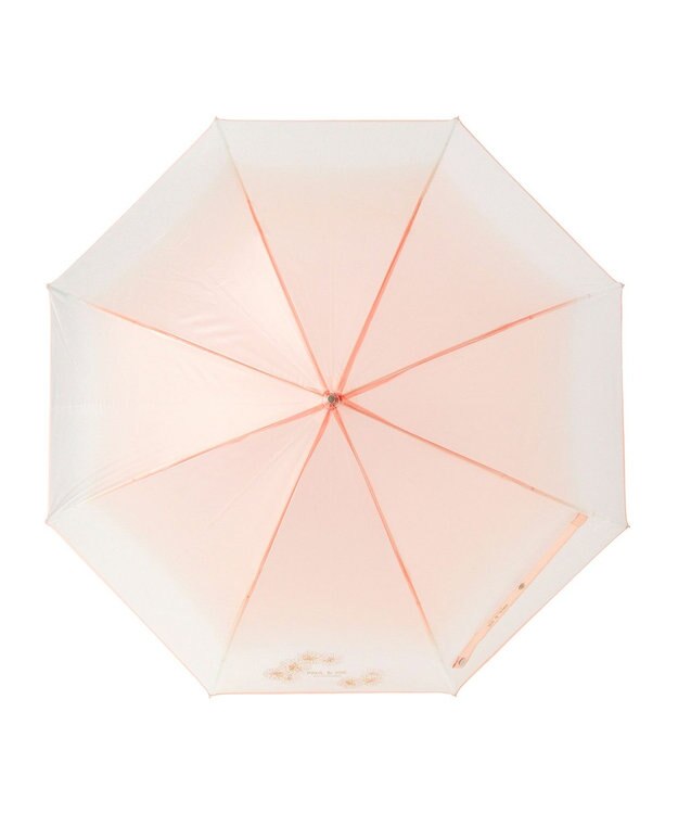 MOONBAT ポール＆ジョー アクセソワ 長傘 ビニール傘 グラデーション×クリザンテーム ピーチ