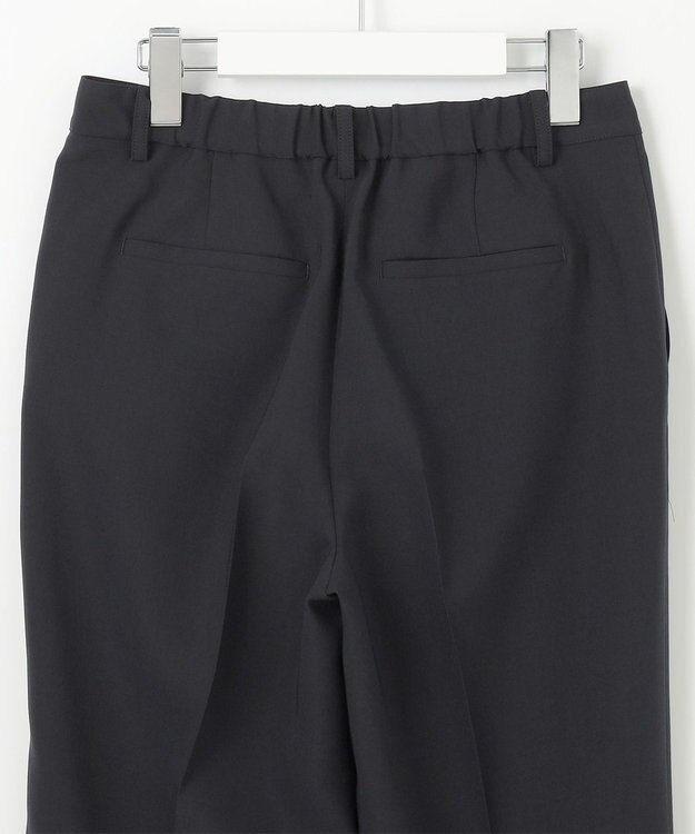 J.PRESS LADIES 【洗える】 RELAXION ツイル ストレート パンツ ネイビー系