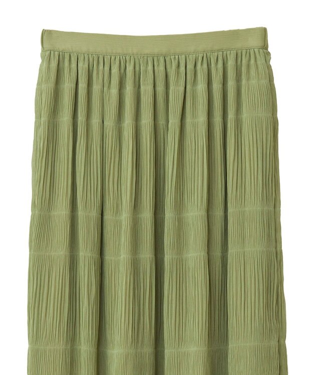 Green Parks マジョリカプリーツスカート Khaki