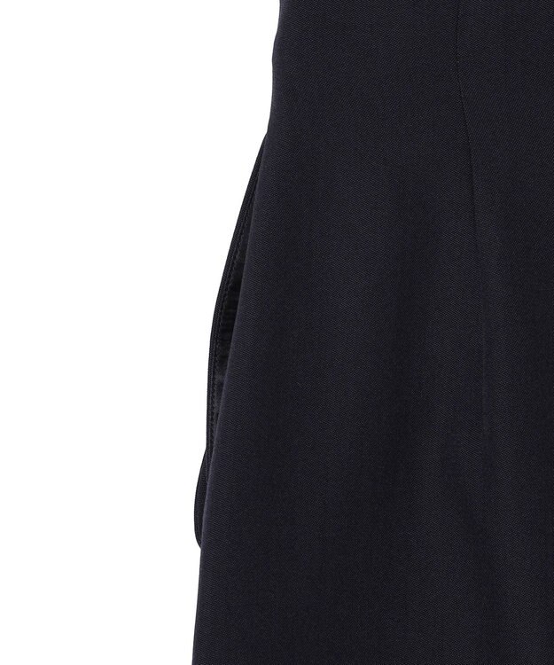 BEIGE， LAZUL / マリンボタンIラインスカート Navy