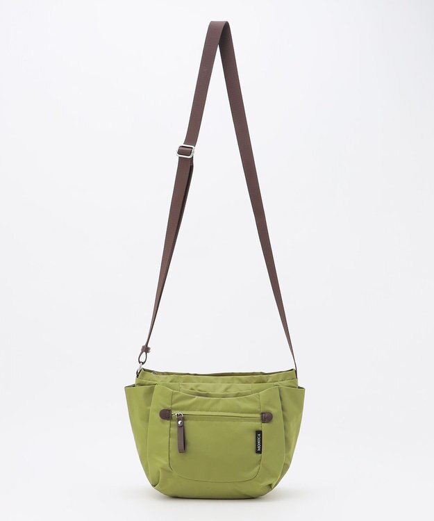 LA BAGAGERIE 【MONICA】ラウンドショルダーバッグ グリーン