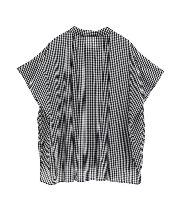 CRAFT STANDARD BOUTIQUE ステンサイドソリッドギンガムチェックブラウス Gingham Check
