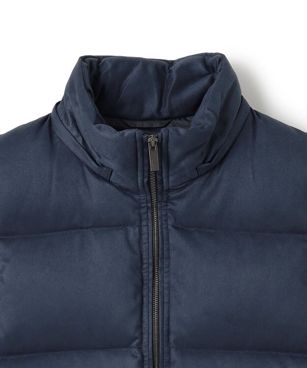 JOSEPH HOMME コマスエード　ダウンベスト ネイビー系