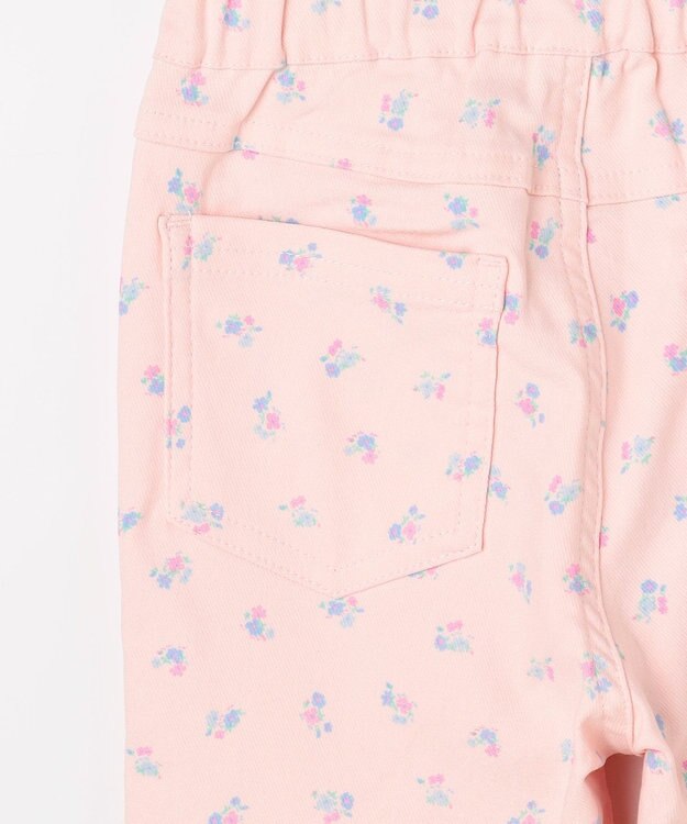 ANY KIDS 【洗濯機可能】ときめきストレッチ 総柄パンツ 花柄