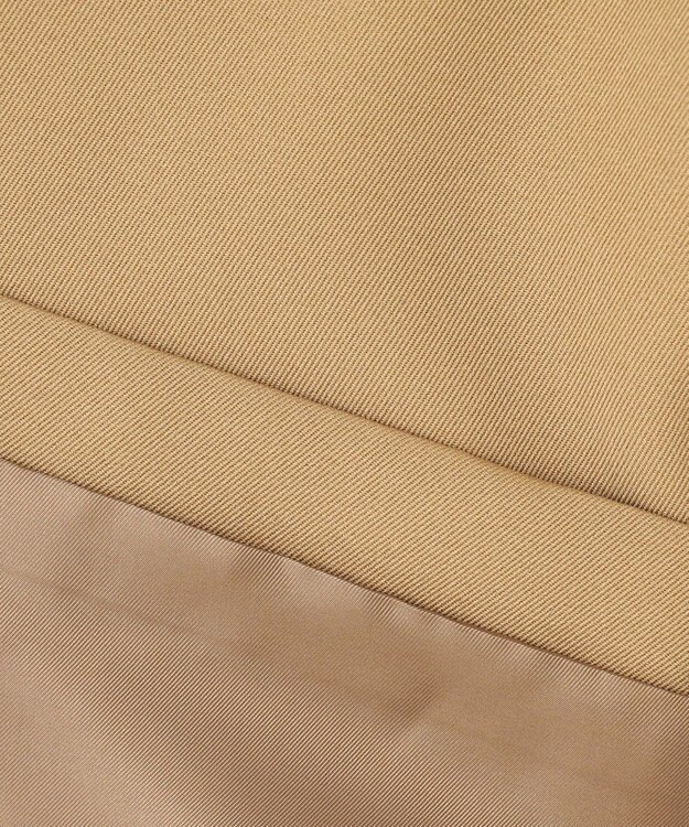 自由区 ミドル丈 トレンチコート キャメル系