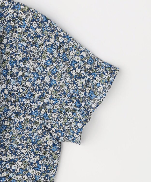 組曲 【先行予約】フラワーガーデンプリント ブラウス ブルー系5