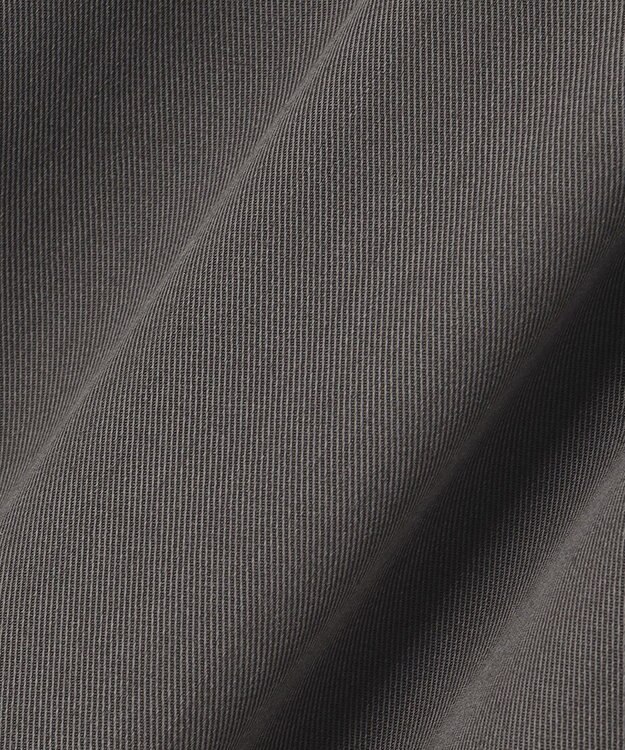 23区 S 【前後着用可能】フィブリルツイル ギャザー ワンピース グレー系